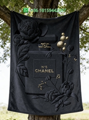 Chanel Throw Blankets